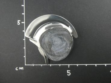 Chalcedonrose Brosche